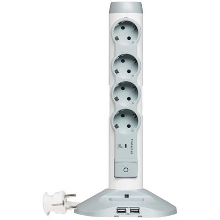 Bloc multipriza Legrand, 4X2P+E, 2XUSB,